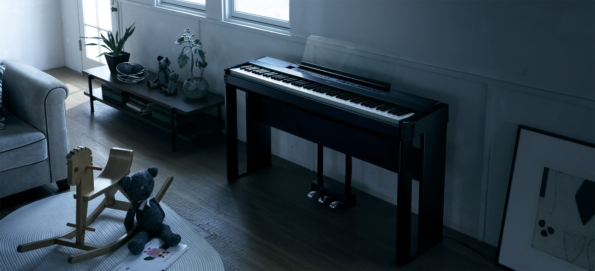 Yamaha P-515 Personal Piano Black