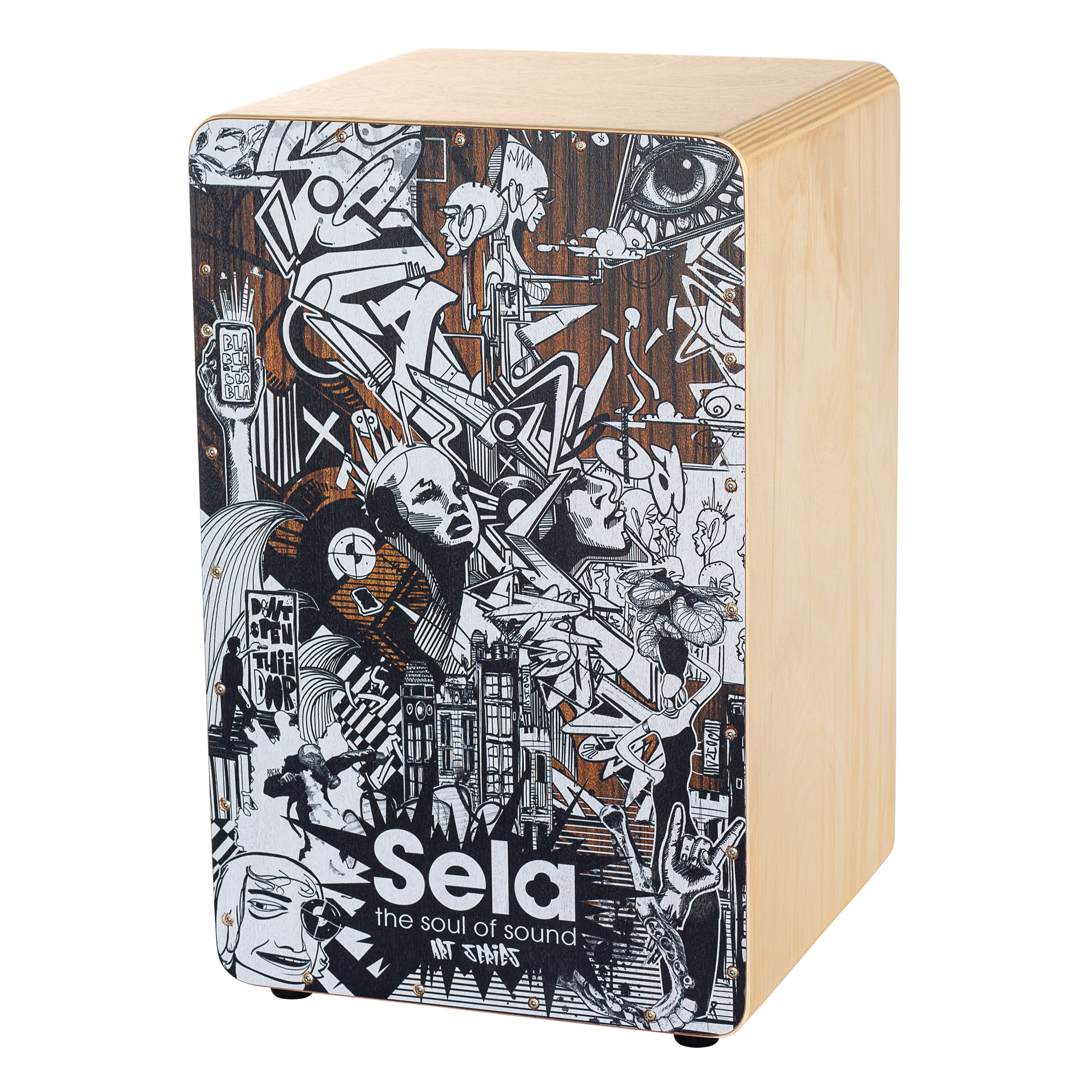 Sela Art Series Sketch Cajon