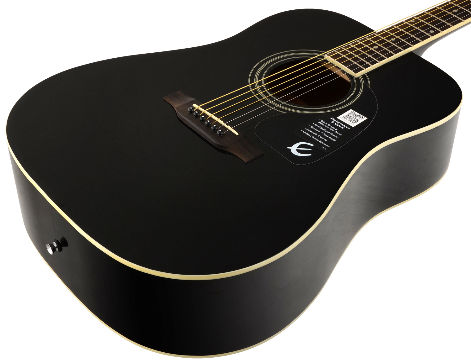 Epiphone Songmaker DR-100 Ebony inkl. Gigbag