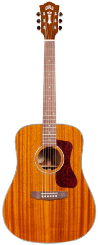 Guild D-120E Natural Westerngitarre Incl. Case