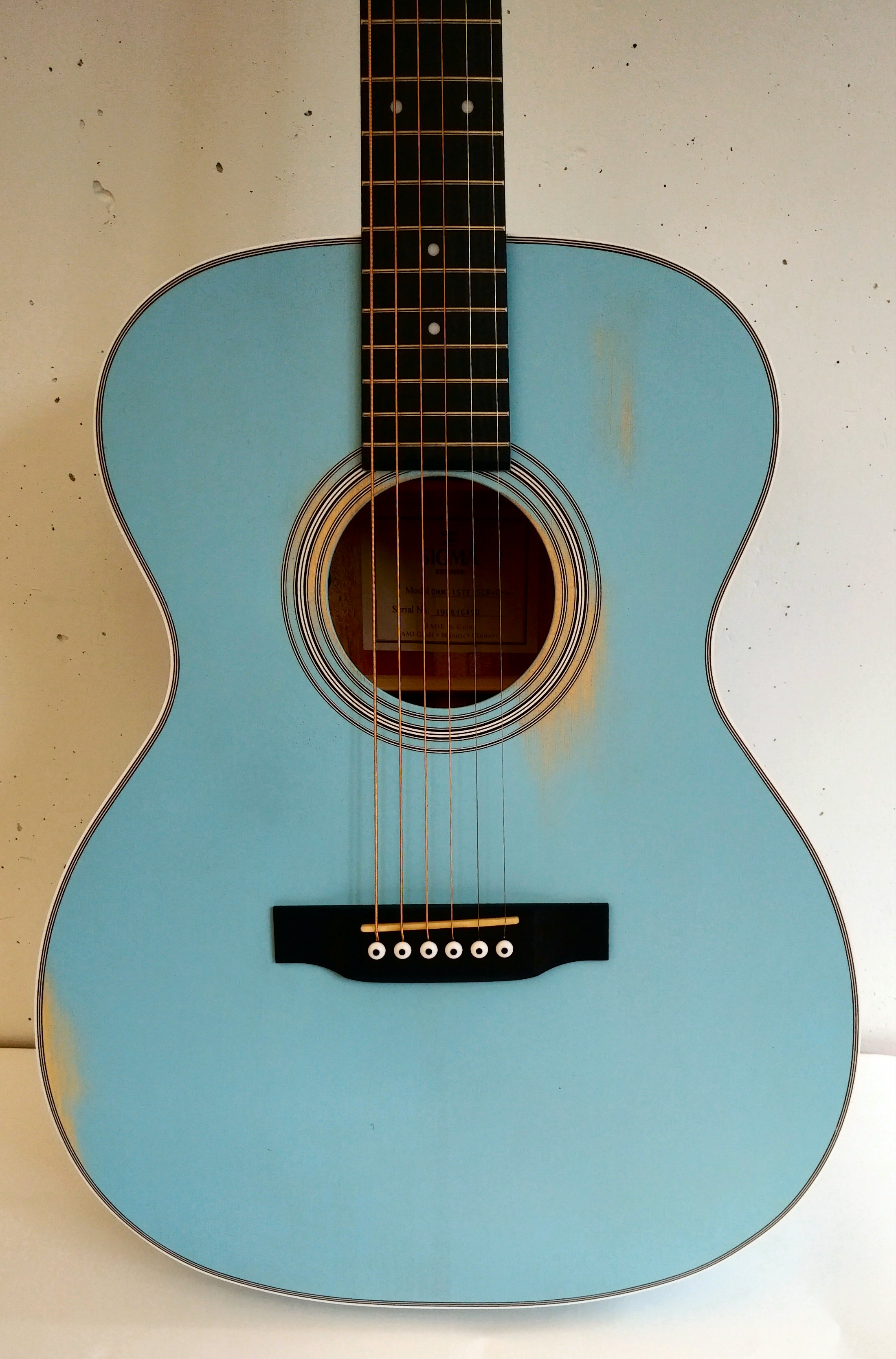 Sigma Guitars 1 Series Swiss Edition OM Acoustic-El. Guitar (inkl. Gig-Bag)