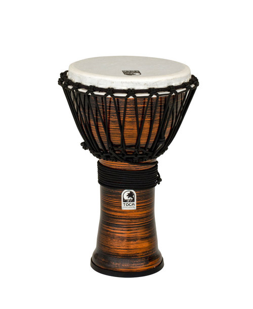 Toca Djembe Freestyle II Rope Tuned Ø 9" Höhe: 16.5" (42 cm) African Sunset