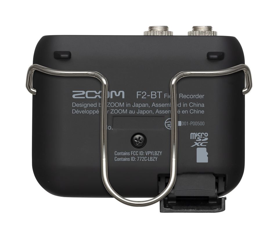 Zoom F2 BLACK Multitrack Field Recorder