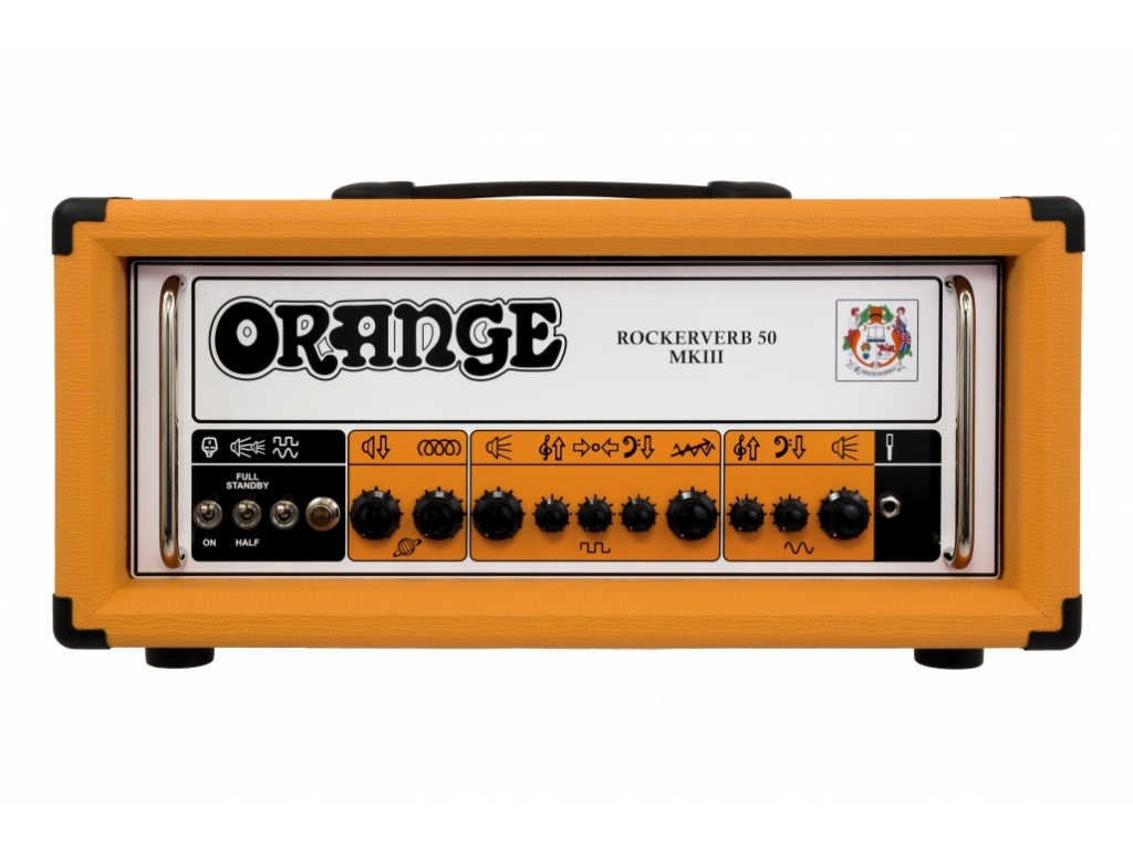 Orange Rockerverb 50 MKIII - Röhrenhead, 2 Kanal, 50 Watt Class A/B