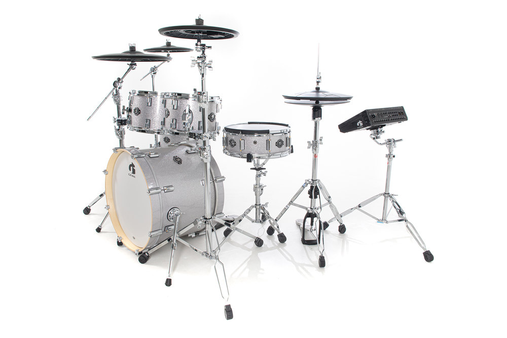 Gewa G9-PRO 5 SE E-Drum Set  - Silver Sparkle Finish