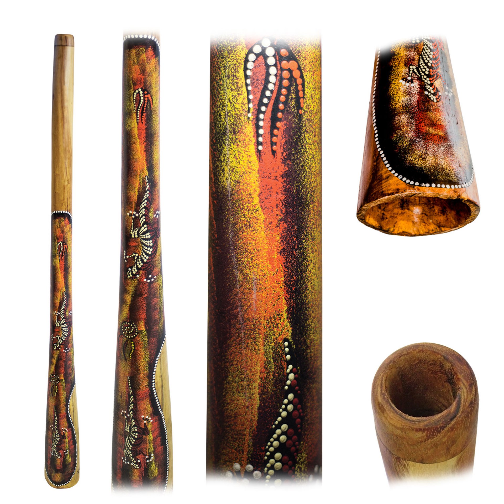 Didgeridoo Euka Standard bemalt ca 145-150cm