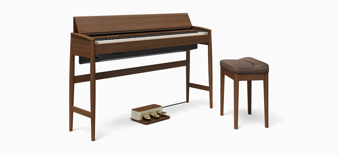 Roland KF-10-KWX Kiyola Piano Walnut