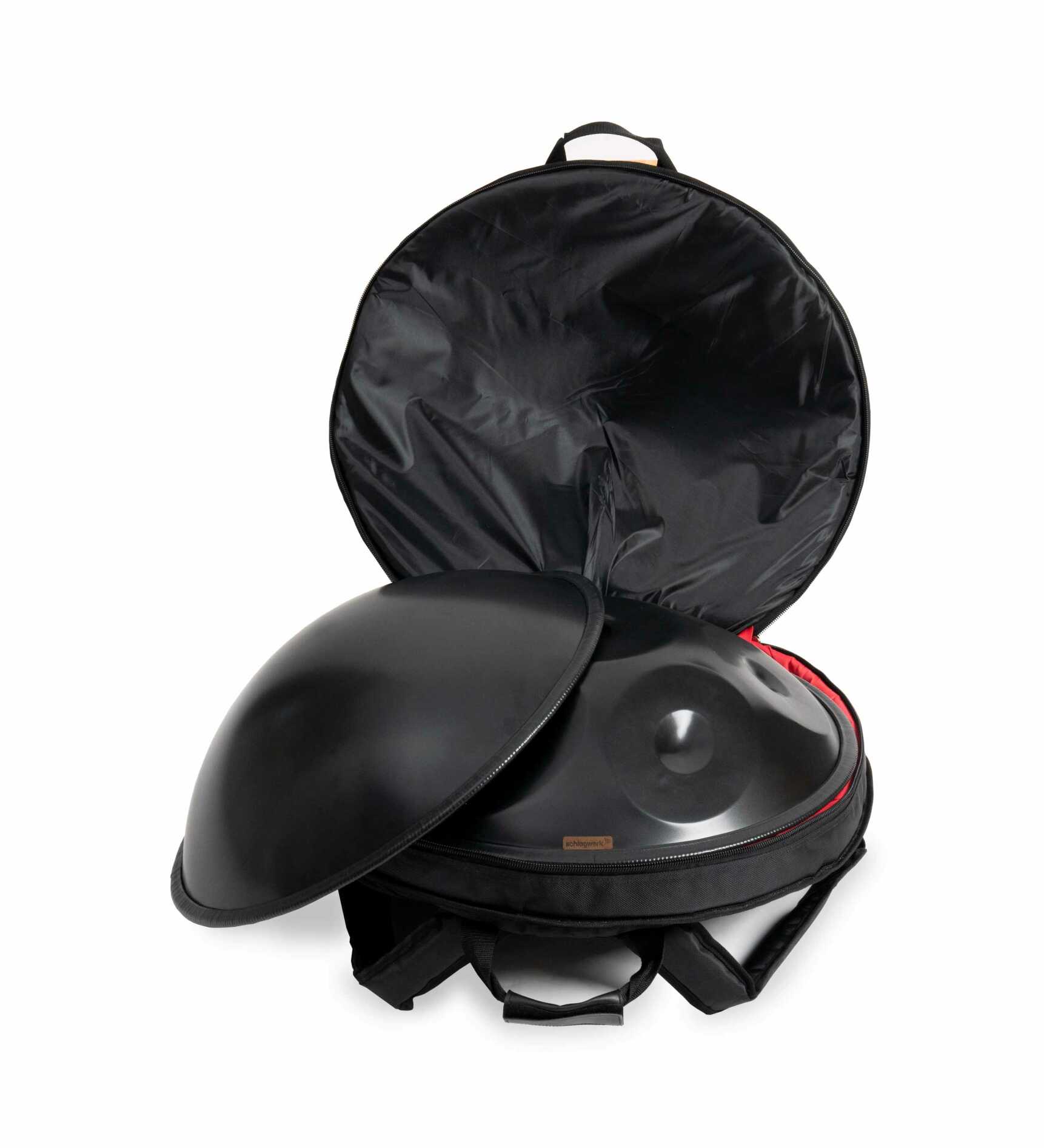 Schlagwerk Handpan D-Kurd Moll 8 Töne / D-Kurd Minor 8 tones incl. bag  54cm