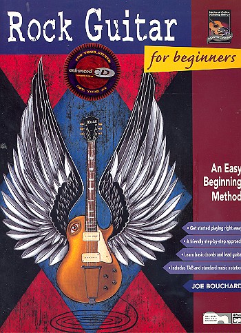 ROCK GUITAR FOR BEGINNERS (+CD): AN EASY BEGINNING METHOD