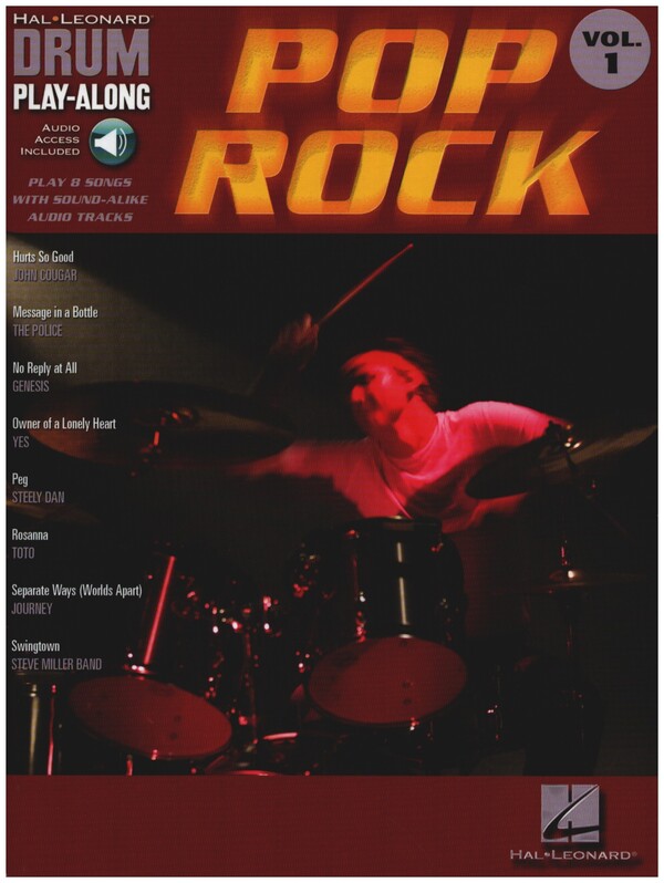 Pop Rock (+CD): drum playalong vol.1