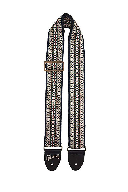 Gibson Guitar Strap Retro Green