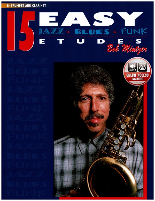 15 easy jazz blues and funk etudes (+CD) 