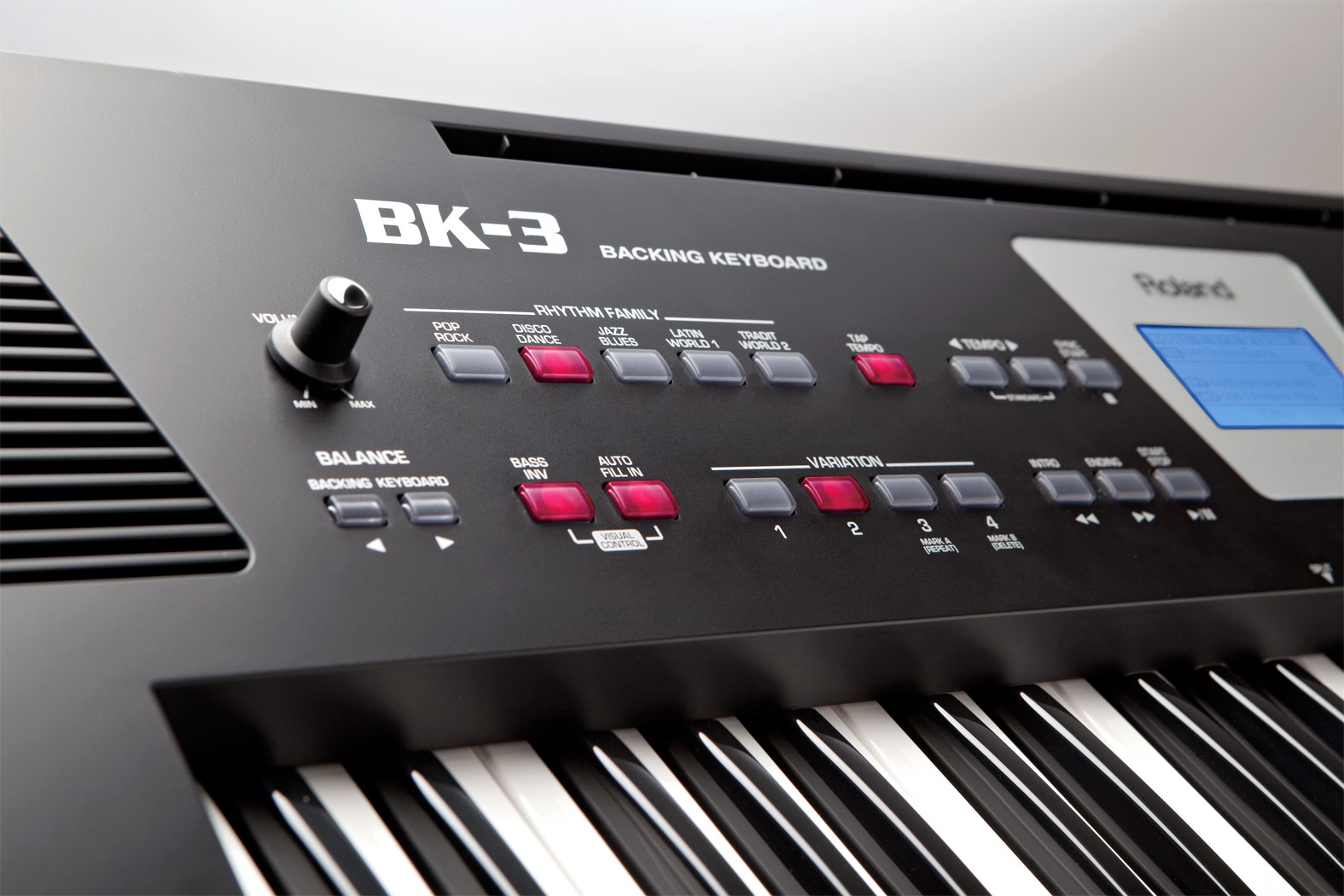 Roland BK-3-BK Backing Keyboard black