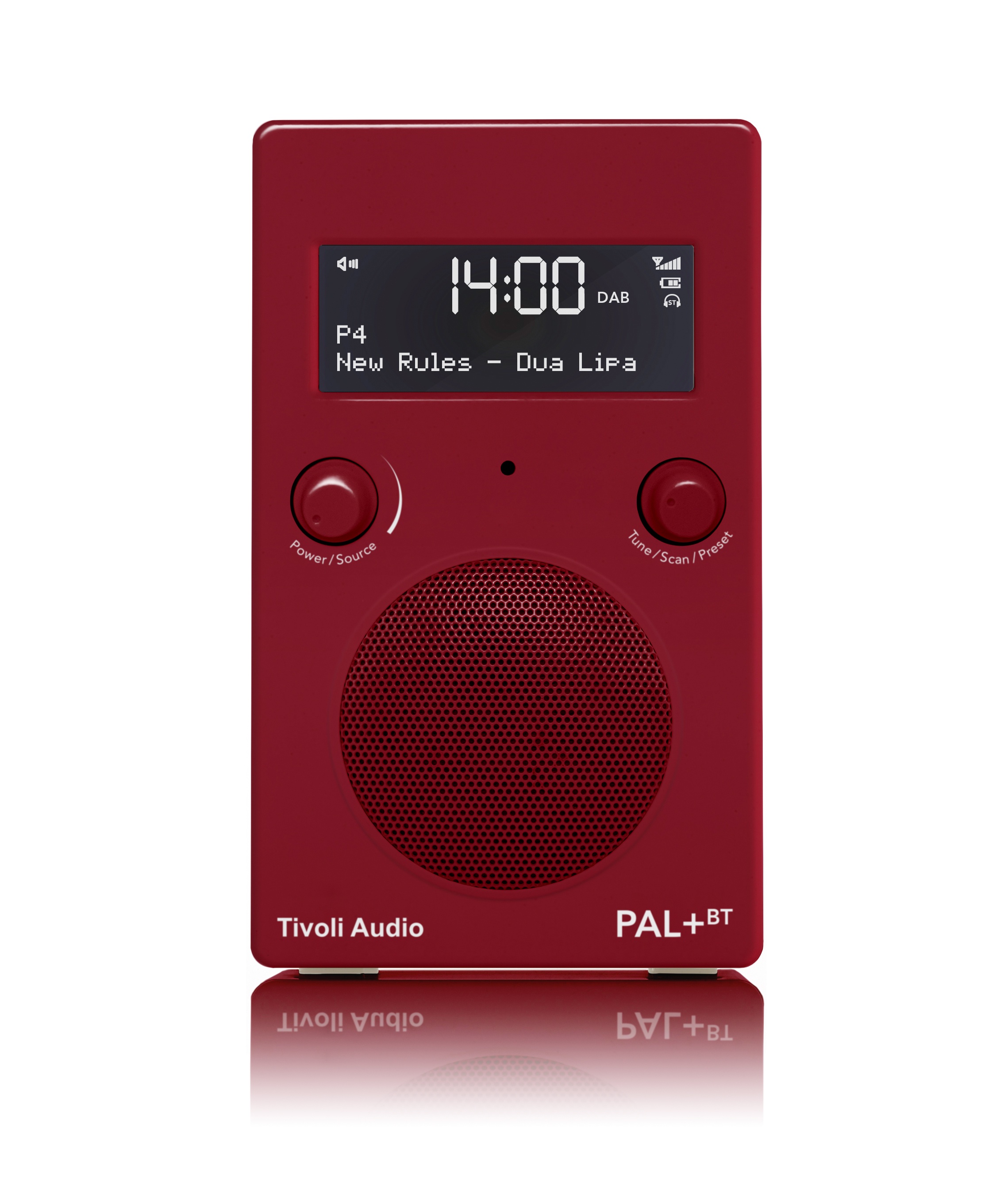 Tivoli Audio PAL+ BT 2nd Generation Rot