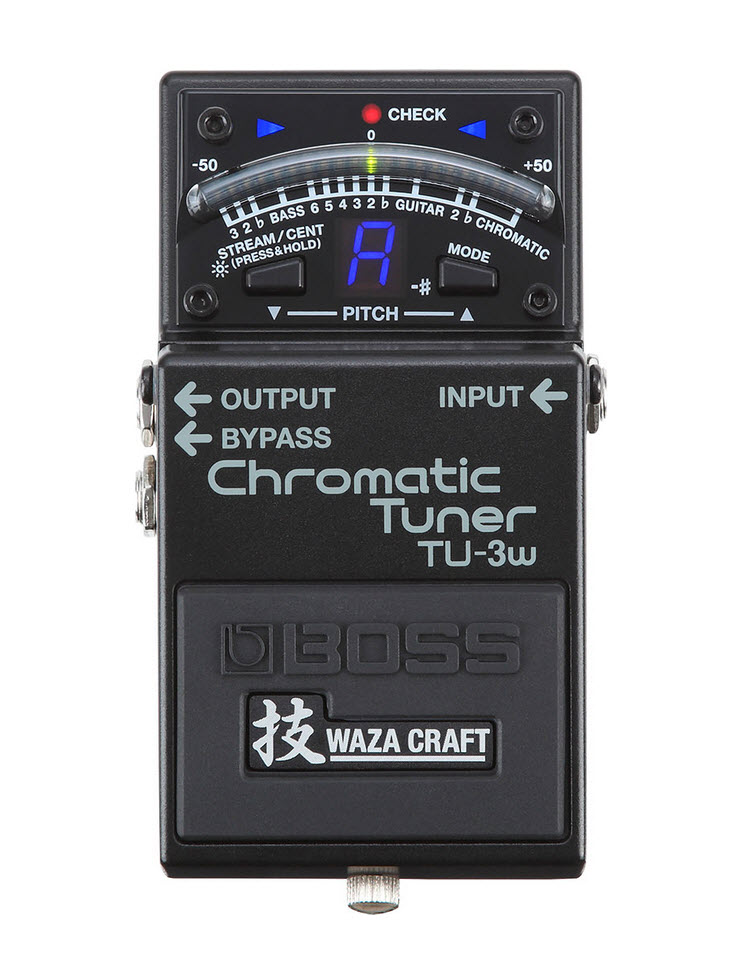 Boss TU-3W Chromatic Tuner WazaCraft