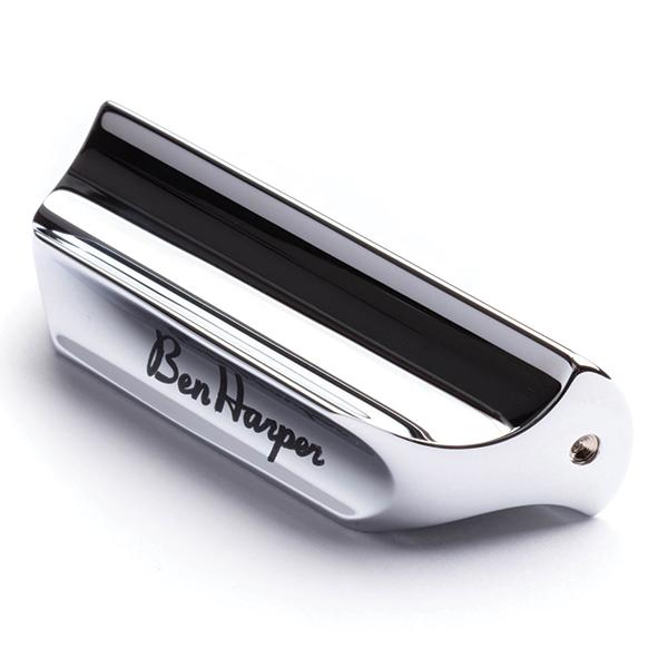 Dunlop Ben Harper Signature Tone Bar, Chromed Brass (lightweiht)