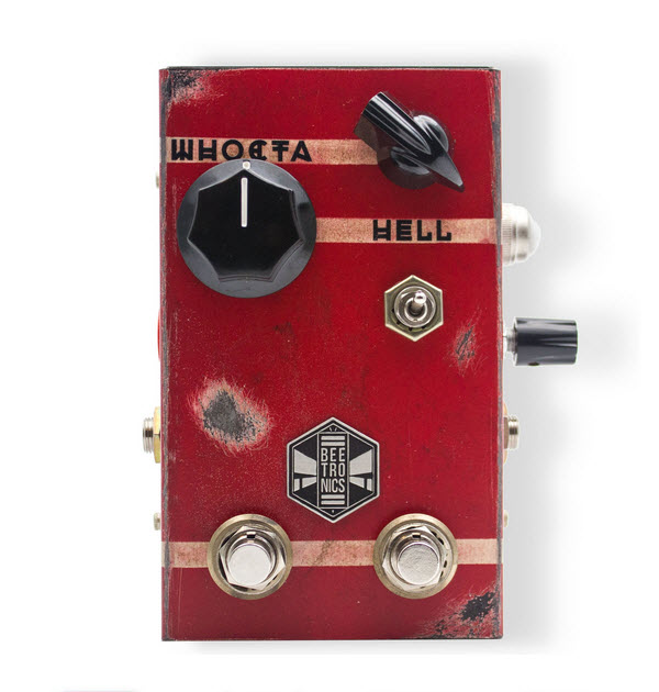 Beetronics Whoctahell Standard Pedal Red