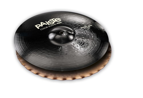 Paiste HiHat Becken 900 Serie Color Sound Black 14"