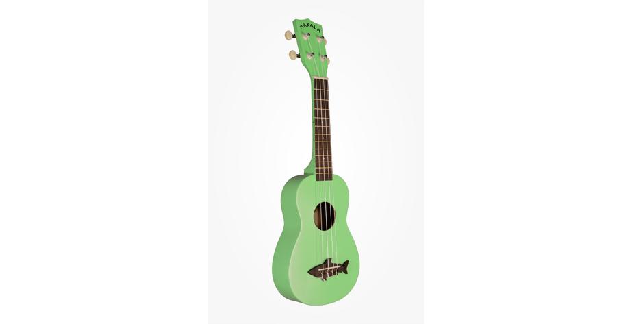 Makala Shark Soprano Ukulele Surf Green