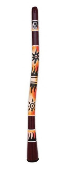 Toca World Percussion Curved Didgeridoos Tribal Sun ca. 130cm