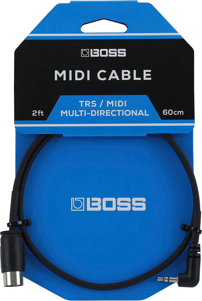 Boss BMIDI-2-35 MIDI-Kabel TRS/5-PIN DIN 60cm