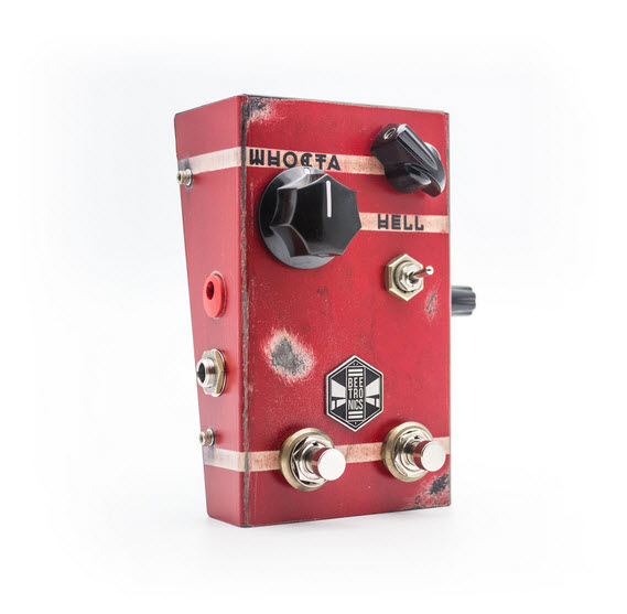 Beetronics Whoctahell Standard Pedal Red
