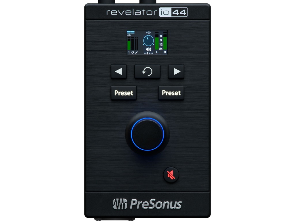 PRESONUS Revelator io44 - USB Audio Interface, DSP, 4In/2Out, USB-C