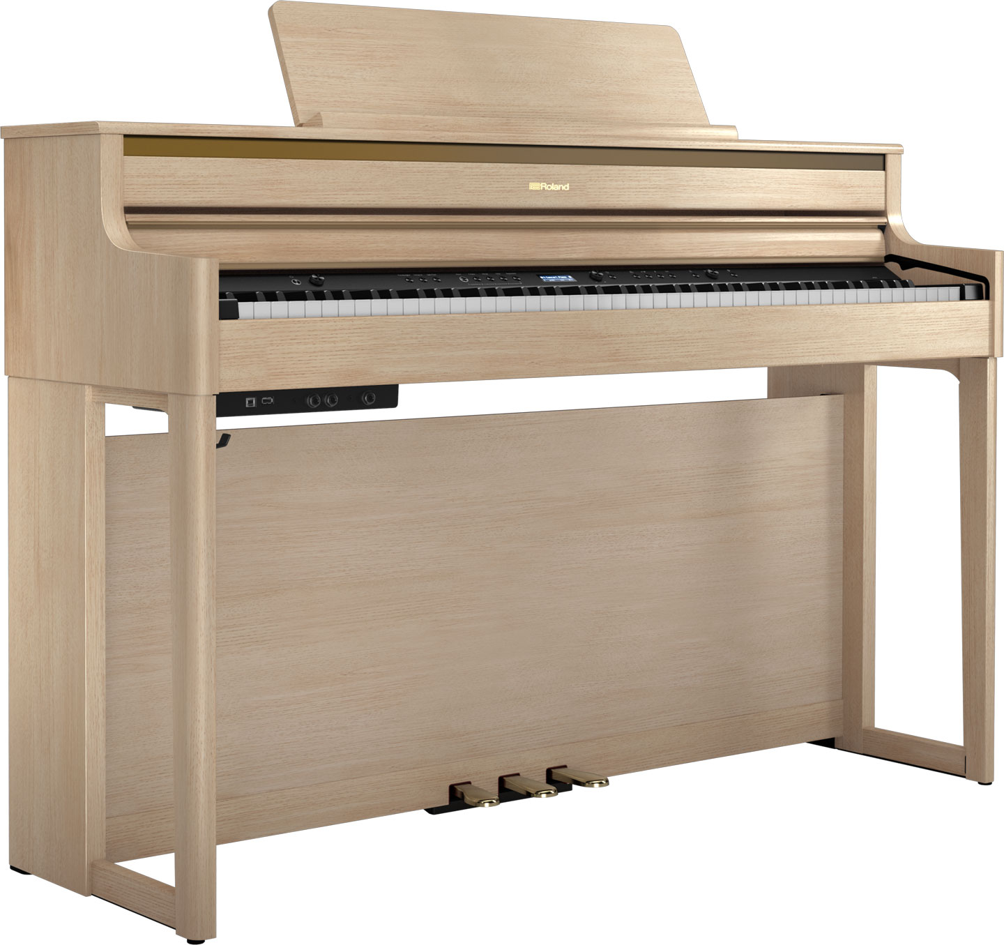 Roland HP704-LA Premium Class Piano, light oak