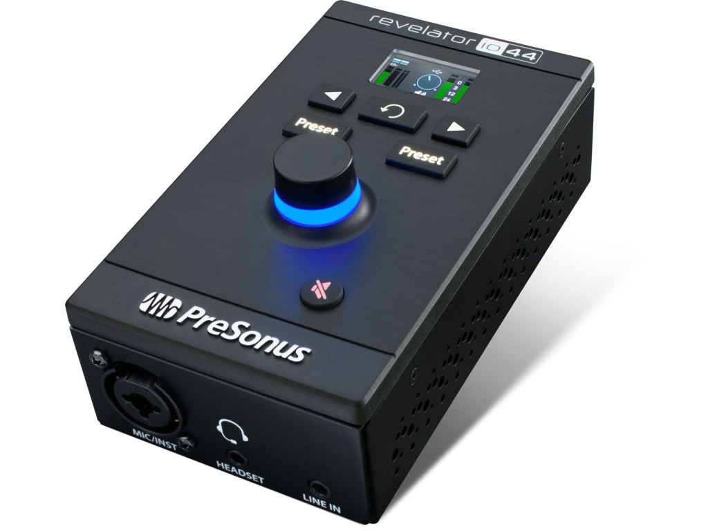 PRESONUS Revelator io44 - USB Audio Interface, DSP, 4In/2Out, USB-C