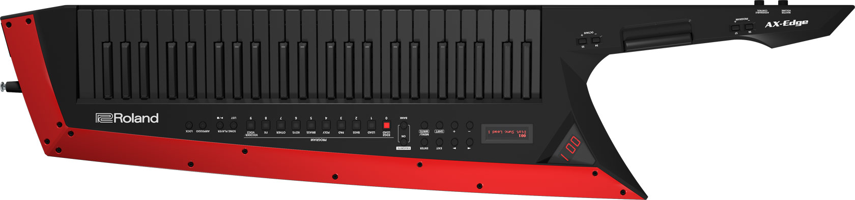 Roland AX-EDGE-B Shoulder Keyboard Synthesizer black