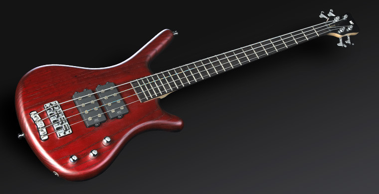 Warwick RB Corvette $$ 4 Burgundy Red - Fretted