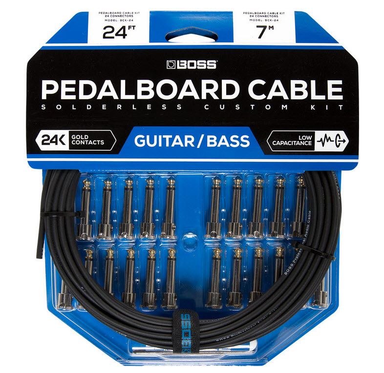 Boss BCK-24 Pedal board cable kit 24 con. 7.3m cable