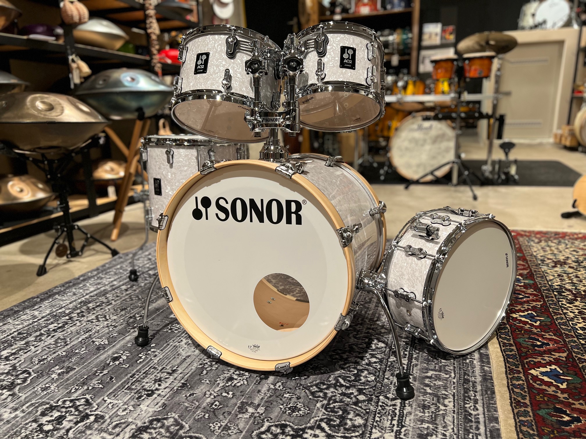 Sonor AQ2 Studio Shellset - White Pearl