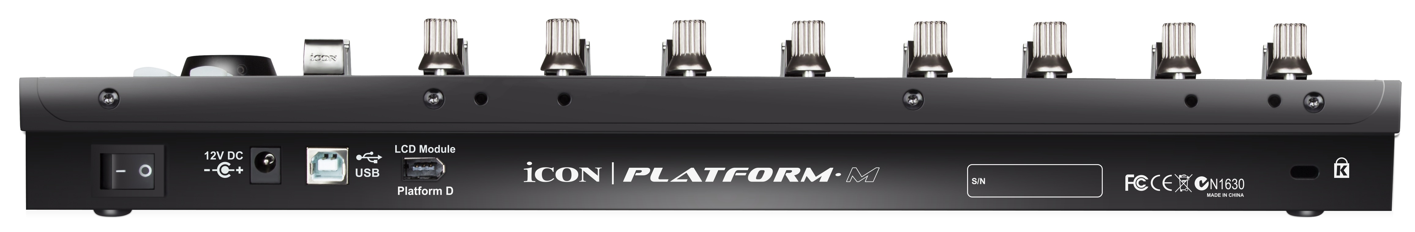 Icon Platform M+ USB MIDI DAW Controller w/Motorized Faders inkl. LCD Display 'Demo'