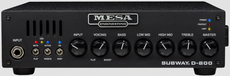 Mesa Boogie Subway D-800 Head Bass Amp