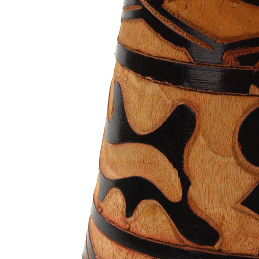 Medium Carved Djembe