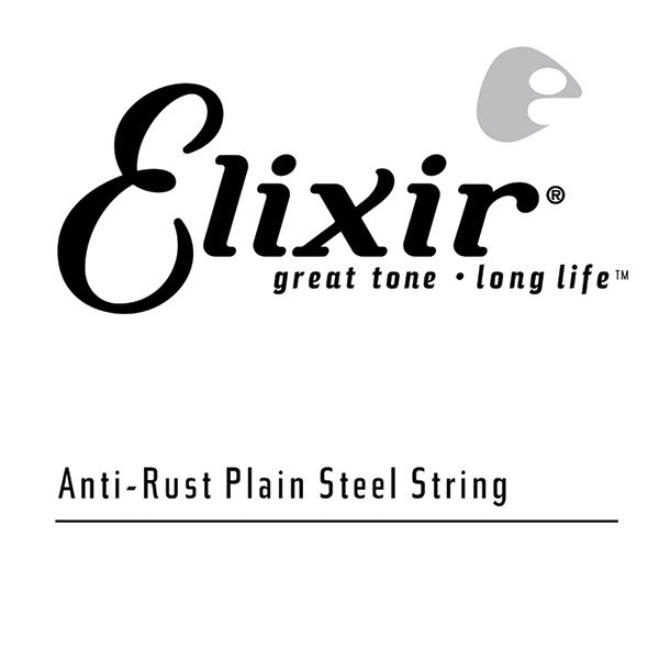 Elixir Single String .011 NanoWeb Anti Rust Plated Plain Steel