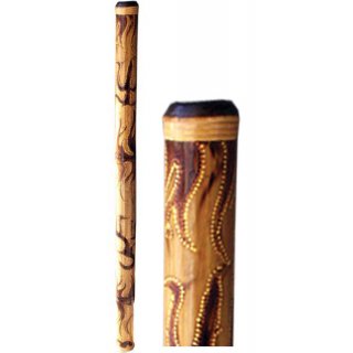 Didgeridoo beflammt-bemalt 120cm