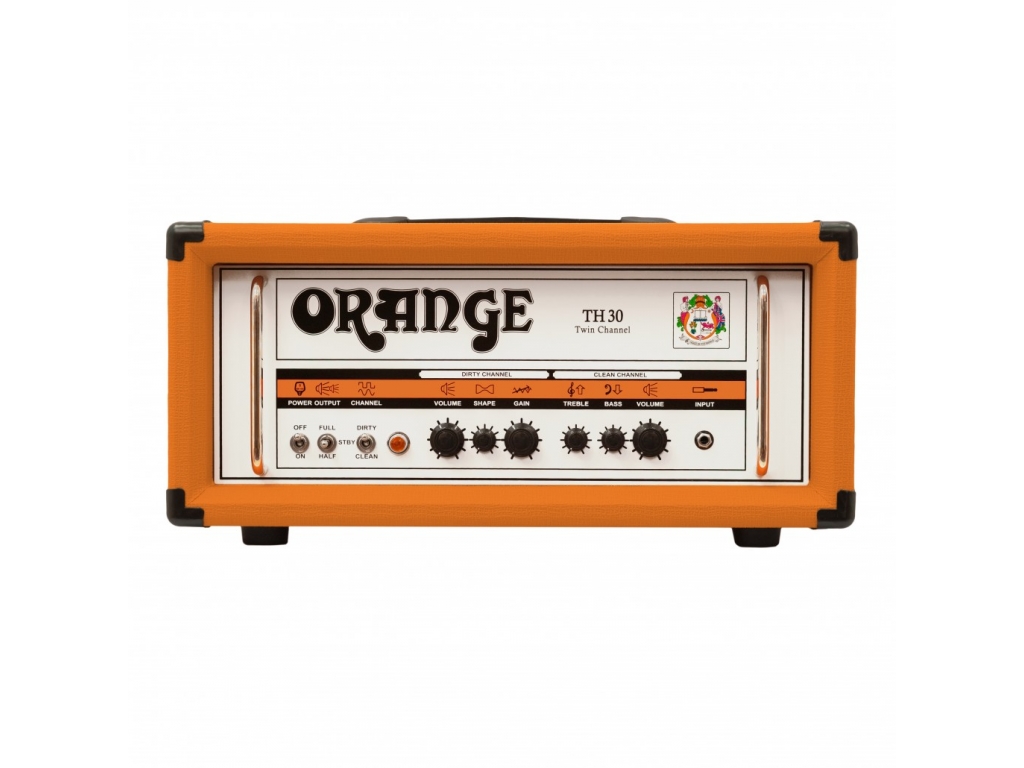 Orange TH30 - Röhrenhead, 2 Kanal mit FX-Loop, 30/15/7 Watt Class A