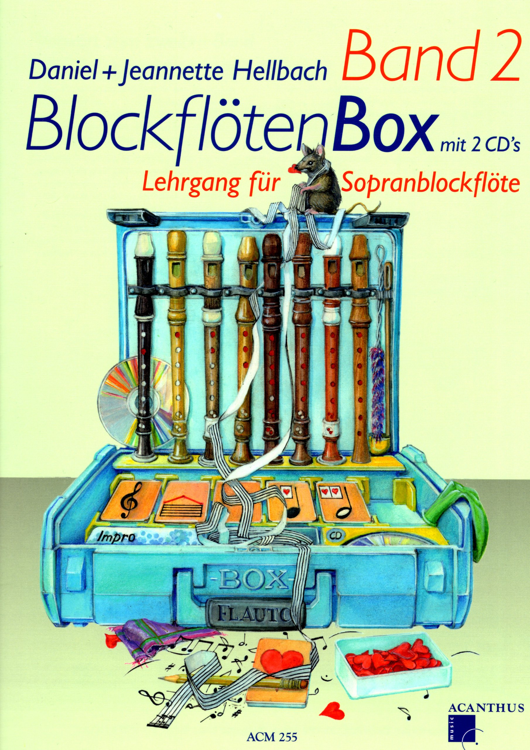 BlockflötenBox Band 2 (+2 CDs) für Sopranblockflöte