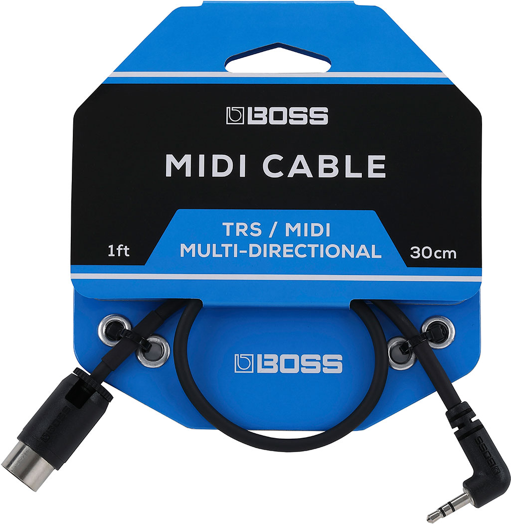 Boss BMIDI-1-35 MIDI-Kabel TRS/5-PIN DIN 30cm