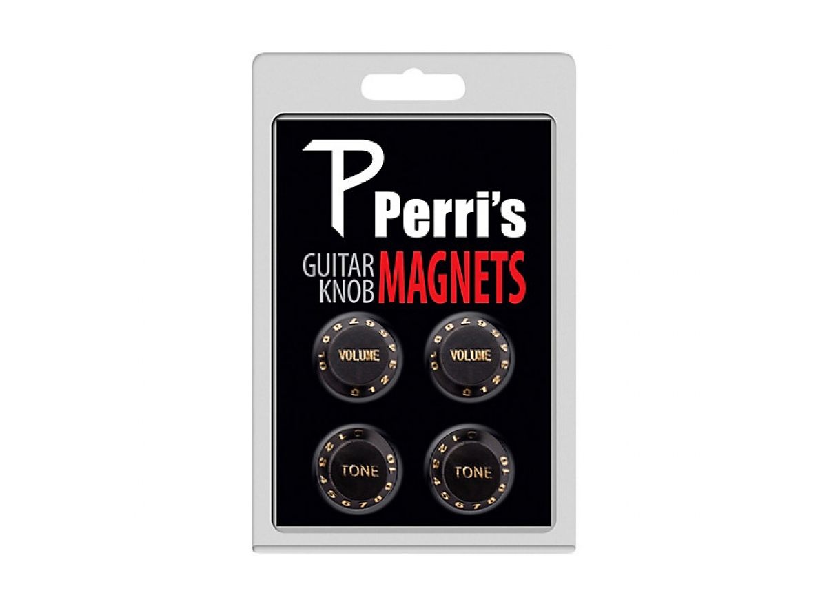 Perris Guitar Knob Magnet 4Pcs. Black