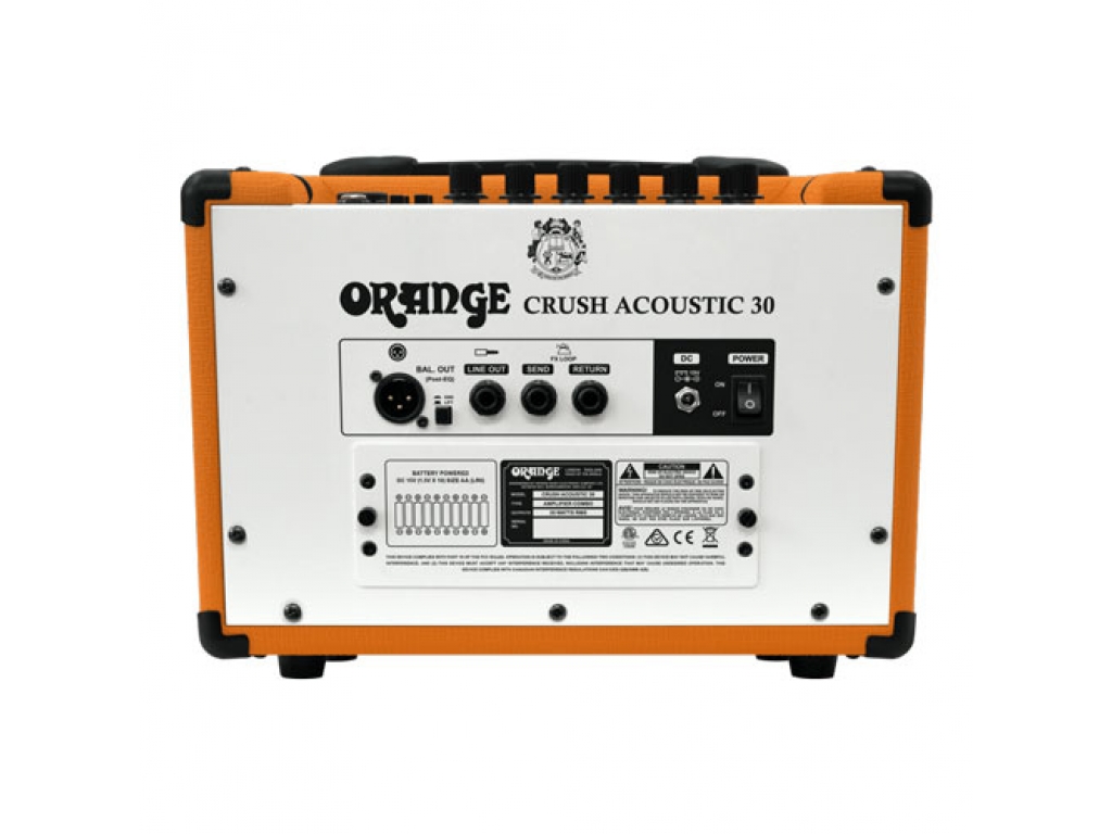 Orange Crush Acoustic 30 - Combo 1x8“ 2 Kanal mit Reverb und Chorus , 3-Band EQ, 30 Watt