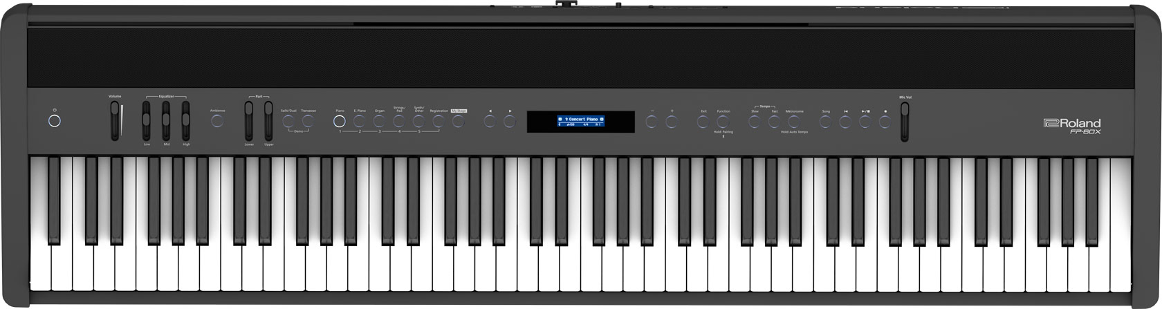 Roland FP-60X-BK Digitalpiano Black