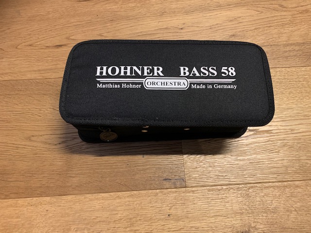 Hohner Mundharmonika Bass 58 'Aussteller'