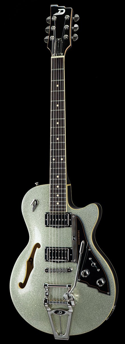 Duesenberg Starplayer TV Silver Sparkle (inkl. Case)