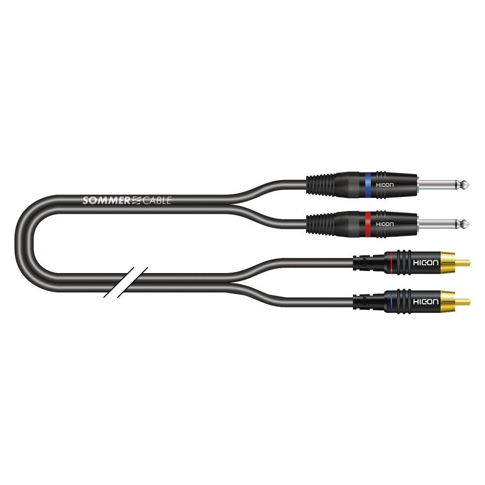 Sommer Cable SIAM Cable Chinch-Klinke 5m schwarz