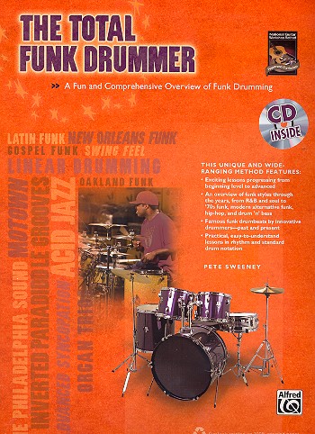 The Total Funk Drummer (+CD): for drum set