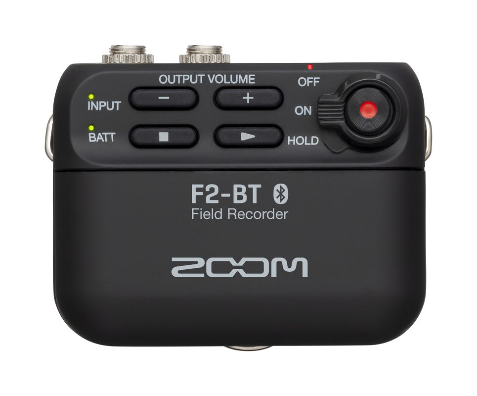 Zoom F2-BT BLACK Multitrack Field Recorder w/Bluetooth