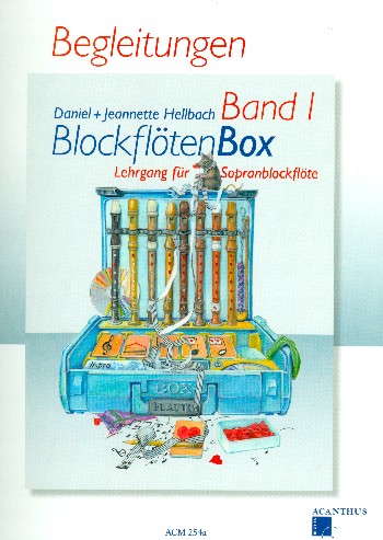 Blockflötenbox Band 1 Klavierbegleitung